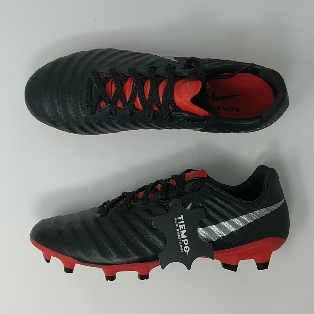 Nike Legend 7 Pro FG Mens Black Soccer Cleats New